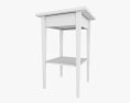 IKEA HEMNES ベッドサイドテーブル 3 3Dモデル