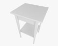 IKEA HEMNES Bedside table 3 3d model