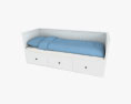 IKEA HEMNES Day-Ліжко 3D модель