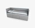 IKEA HEMNES Day-Ліжко 3D модель
