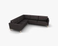 IKEA KARLSTAD Sofá de Canto Modelo 3d