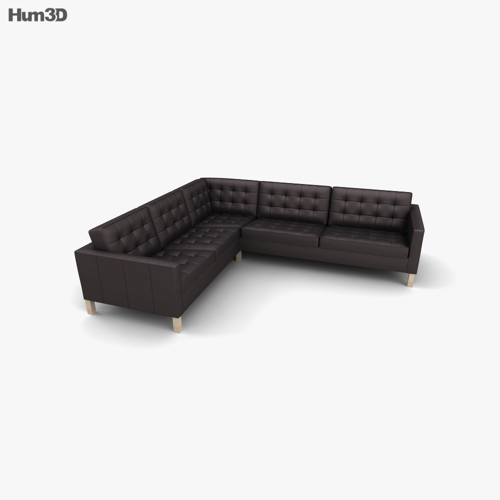 IKEA KARLSTAD Corner sofa 3D model