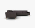 IKEA KARLSTAD Кутовий диван 3D модель
