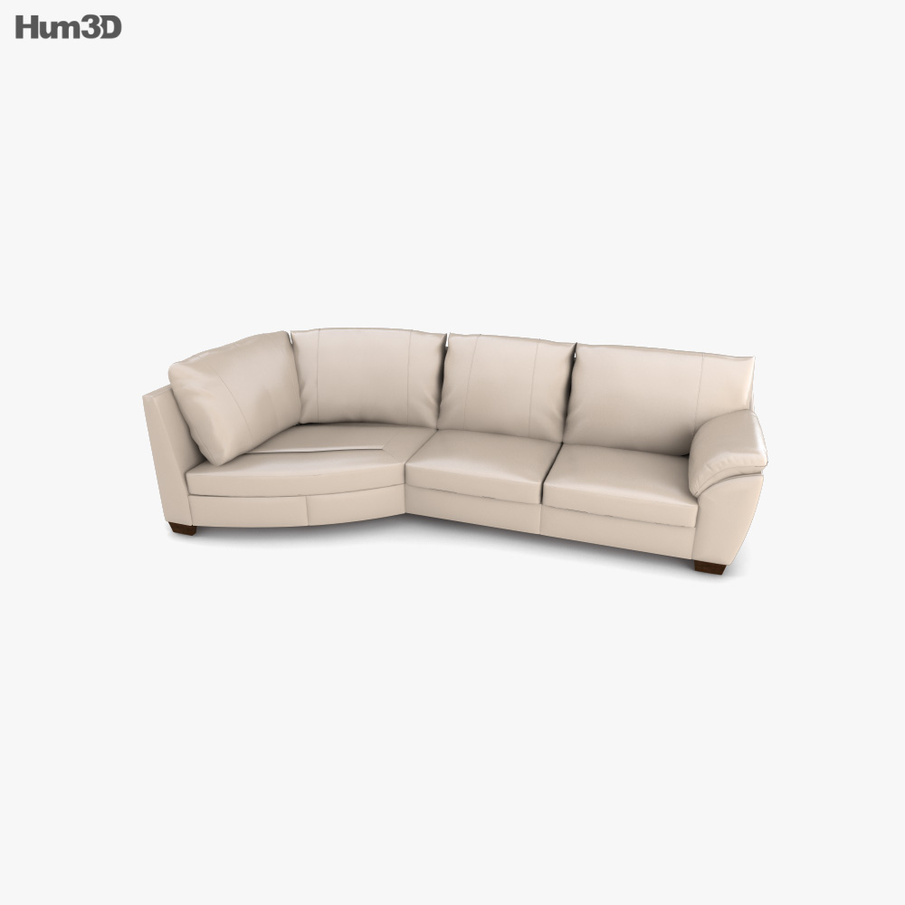 IKEA VRETA Кутовий диван 3D модель