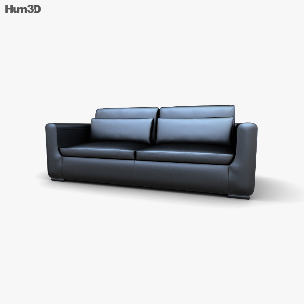 IKEA SMOGEN Трехместный диван 3D модель