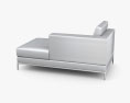 IKEA Arild chaise longue Modello 3D