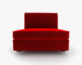 IKEA Kivik One-Seat Section 3D 모델 