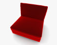 IKEA Kivik One-Seat Section 3D 모델 