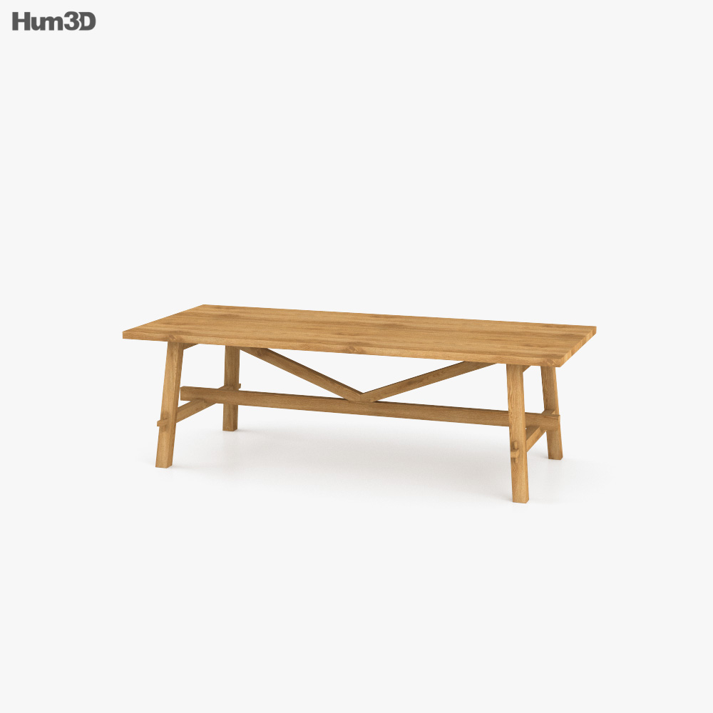 IKEA Mockelby Wood Table 3D model