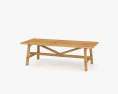 IKEA Mockelby Wood Mesa Modelo 3d