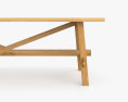 IKEA Mockelby Wood テーブル 3Dモデル
