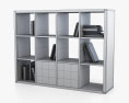 IKEA Kallax Книжный шкаф 3D модель