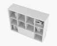 IKEA Kallax Libreria Modello 3D