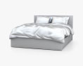 IKEA Malm 침대 3D 모델 