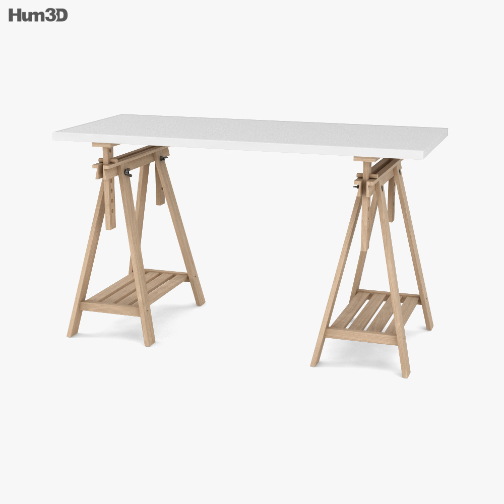 IKEA Lagkapten Tavolo Modello 3D