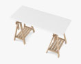 IKEA Lagkapten 테이블 3D 모델 