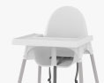 IKEA Antilop Cadeira alta bebe Modelo 3d