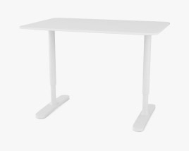 IKEA Bekant Письменный стол table 3D модель