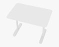 IKEA Bekant 책상 table 3D 모델 