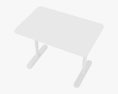 IKEA Bekant Scrivania table Modello 3D