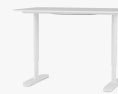 IKEA Bekant Bureau table Modèle 3d