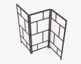 Ikea Risor Room Divider 3D模型