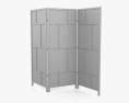 Ikea Risor Room Divider Modelo 3d