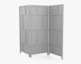 Ikea Risor Room Divider 3D-Modell