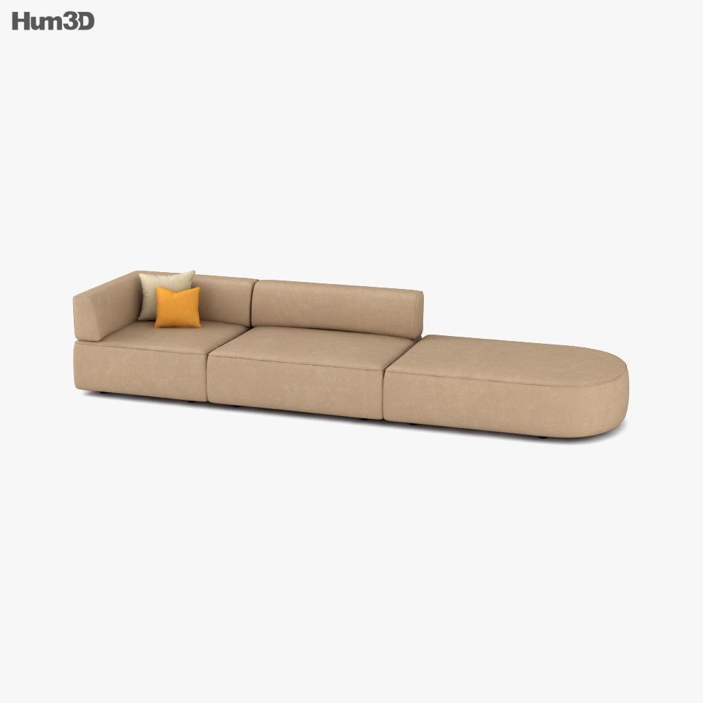 Inclass Entropy 沙发 3D模型