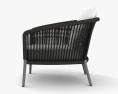 Janus Et Cie Knot Lounge chair 3D 모델 