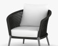Janus Et Cie Knot Lounge chair Modello 3D