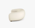 Jean Royere Polar Bear Sofa 3D-Modell