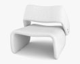 Jorge Zalszupin Ondine Lounge chair Modelo 3D
