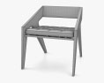 Jory Brigham Hank Chair 3d model