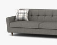 Joybird Hughes Sleeper Sofa 3d model