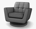 Joybird Hughes Swivel chair 3d model