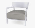 Kartell Cara 肘掛け椅子 3Dモデル