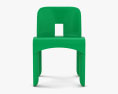 Kartell Joe Colombo Sedia Universale Chair 3d model