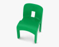 Kartell Joe Colombo Sedia Universale Cadeira Modelo 3d