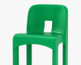 Kartell Joe Colombo Sedia Universale Chair Modello 3D