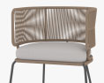 Kave Home Nadin 扶手椅 3D模型
