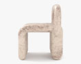 Kelly Wearstler Nudo Easy Cadeira Modelo 3d