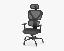 Kerdom High Back Ergonomic Офисное кресло 3D модель