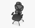 Kerdom High Back Ergonomic Chaise de Bureau Modèle 3d