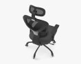 Kerdom High Back Ergonomic Офисное кресло 3D модель