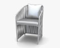 Kettal Bitta Lounge chair 3d model