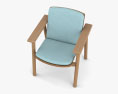 Kettal Riva Обіднє крісло 3D модель