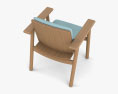 Kettal Riva Dining Sessel 3D-Modell