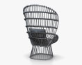 Kettal Cala Club 扶手椅 3D模型