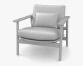 Kettal Riva One Seater 소파 3D 모델 